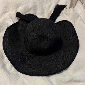 Elegant Black Women's Sun Hat